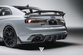 Audi A5 S5 RS5 B9 B9.5 2017-ON with Aftermarket Parts - Rear Wing Spoiler Carbon Fiber / FRP from Future Design